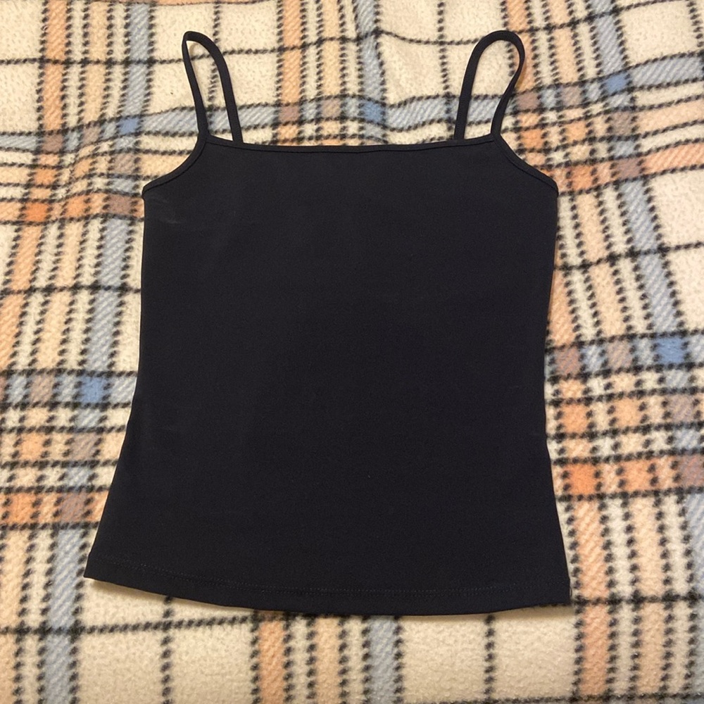 Navy blue Garage Sleek Scoop Cami